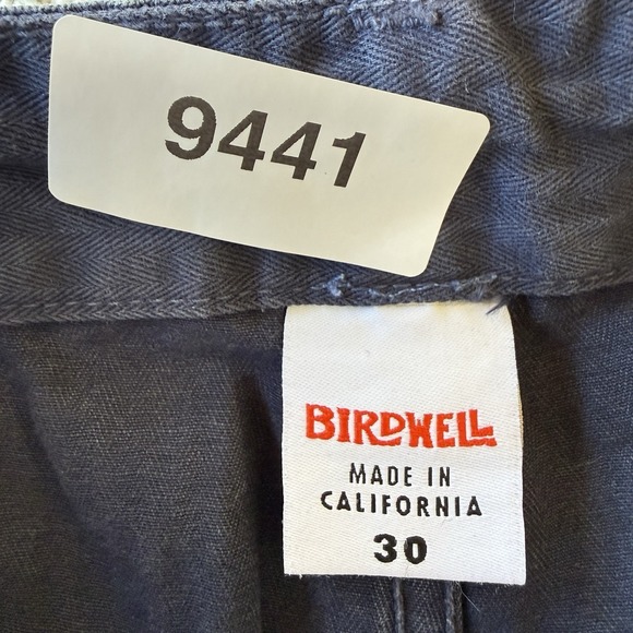 Birdwell Beach Britches Twill Crop Pants Made USA Size 30x24.5 $128 - Picture 15 of 15